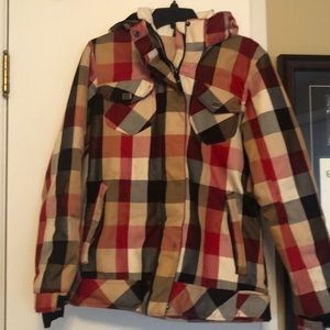 Plaid Powder Room Ski/Snowboard Jacket Women’s S